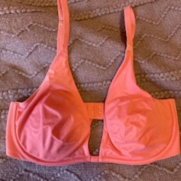 Victoria's Secret Plunge Bra, Coral size 34B, New in package - Picture 7 of 8